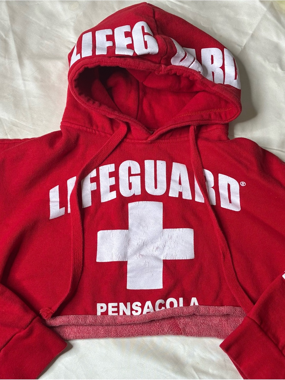 Lifeguard Pensacola Red Hooded Sweatshirt